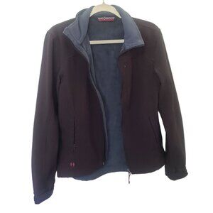 Black Diamond Double Diamond Womens Ski Jacket Fleece Lined Black Size M